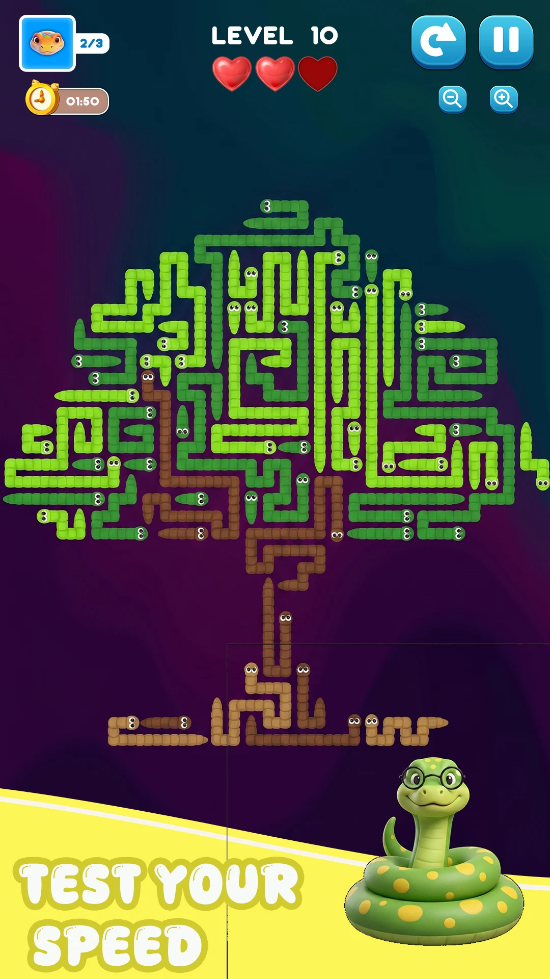 Snake Escape: Puzzle Game screenshot