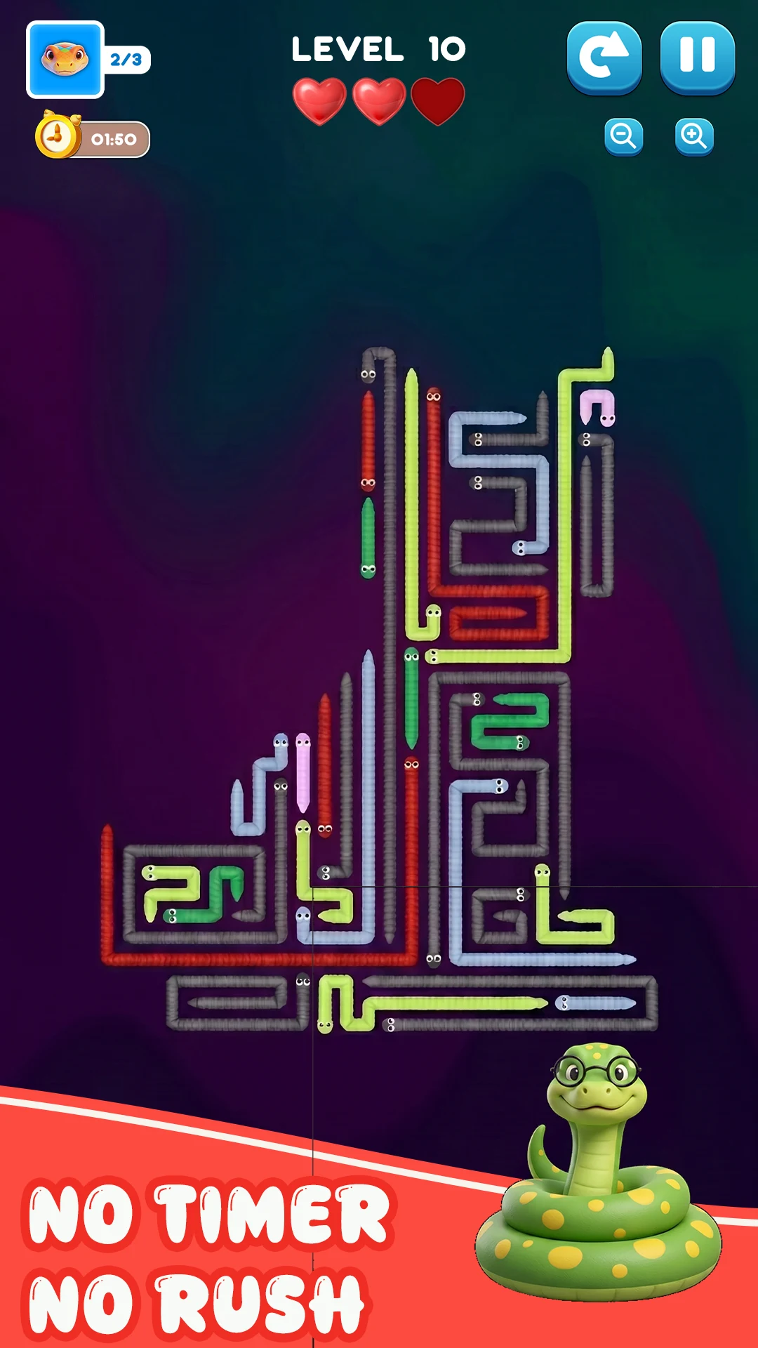 Snake Escape: Puzzle Game screenshot